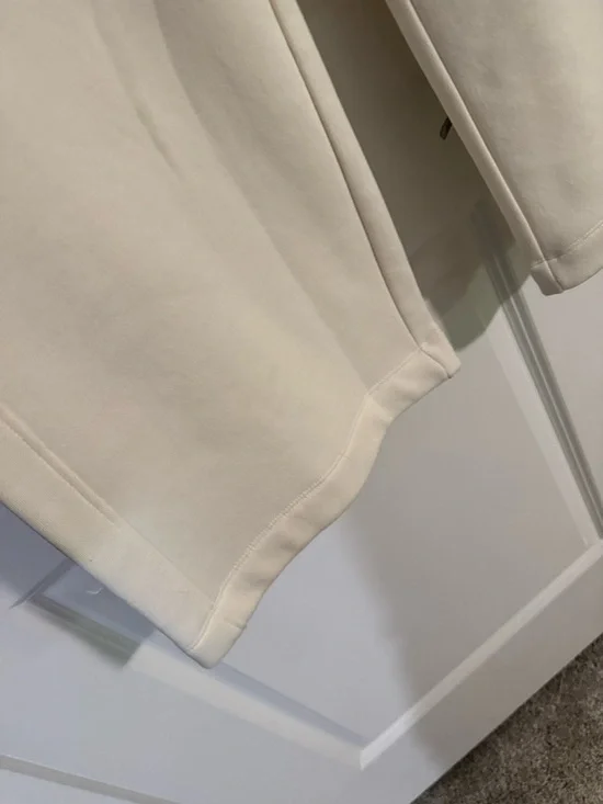 NWT ZARA Cream Sweatshirt & Wide-Leg Sweatpants Set - Size Small - Oversized - Picture 3 of 12